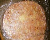 A picture of step 3 of Chicken Crust Pizza.