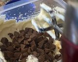 Foto del paso 2 de la receta: Cheesecake de chips de chocolate