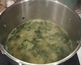 A picture of step 2 of Shortcut Risotto Verde.