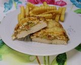 Csirkemell fűszeres sajtkabátban recept fázis 4 fotója