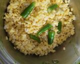 A picture of step 4 of मूंगदाल, बीटरूट कांजी बड़ा.