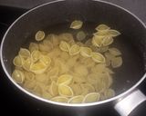 A picture of step 1 of Chorizo And Meatball Pasta.