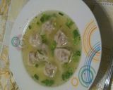 A picture of step 7 of wonton soup.