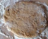 A picture of step 5 of Vickys Cinnamon Pumpkin Halloween Scones, GF DF EF SF NF.