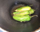 बेसन हरी मिर्च (besan hari mirch recipe in Hindi) रेसिपी चरण 5 फोटो