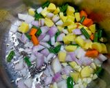 A picture of step 2 of Multi Grain Healthy Vegetable Khichdi.