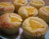 A picture of step 6 of Yogurt Muffins.