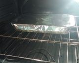 A picture of step 8 of Two layer alfredo lasagna.