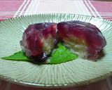 A picture of step 17 of Hydrangea (Japanese Confectionery) Made with Simmered Beans.