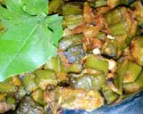 வெண்டைக்காய் பொரியல் ரெசிபி ஸ்டேப் 6 புகைப்படம்