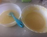 A picture of step 4 of Banana marble pound cake.