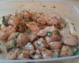 A picture of step 1 of Vickys Chicken, Mushroom & Spinach Stir-Fry, GF DF EF SF NF.