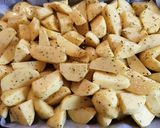 Fűszeres sült burgonya 👌 recept fázis 2 fotója