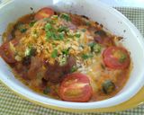 A picture of step 11 of Tomato Sauce Simmered Hamburger Gratin.