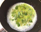 A picture of step 4 of Avocado Cream Pasta.