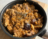 Foto del paso 5 de la receta: Arroz de castañas, setas y costilla