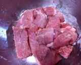 A picture of step 2 of Authentic Non-fried Sweet N' Sour Pork.