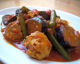 A picture of step 10 of Meatballs in Tomato Sauce - Great with Pasta.