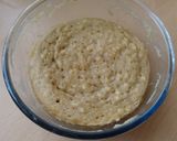 A picture of step 3 of Vickys Quick Microwave Banana Cake, GF DF EF SF NF.