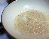 A picture of step 3 of Firehouse Sausage Gravy.