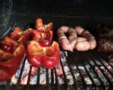 Foto del paso 2 de la receta: Sándwich de Pastrón con Morrón y Huevo