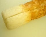 A picture of step 1 of An Easy Snack! Chikuwa Fish Sticks and Pickled Red Ginger Rolls.