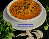 A picture of step 5 of Lasooni Methi.