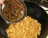 A picture of step 6 of Sichuan-style Fried Rice.