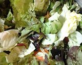 A picture of step 1 of Breakfast on my mind salad.