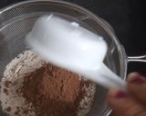 A picture of step 2 of Chocolate Wheat Cake.