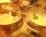 A picture of step 3 of Spring Colored Strawberry and Condensed Milk Ice Cream.