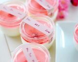 A picture of step 14 of Cherry Blossom Flavor Yogurt Milk Pudding.