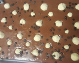 Foto del paso 4 de la receta: Delicia de chocolate con meteoritos de coco