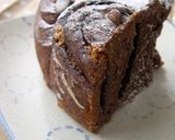 A picture of step 7 of White Chocolate x Cocoa Spiral Bread.