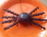A picture of step 3 of Vickys Fruity Halloween Spiders GF DF EF SF NF.