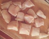 A picture of step 2 of "BIG SH!T" - Spicy Chicken Kebab.