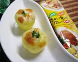 A picture of step 12 of For Bentos Potato Balls Stuffed With Curry.