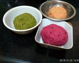 Tri colour paratha bites recipe step 2 photo
