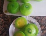 Foto del paso 2 de la receta: Zapallitos de tronco, rellenos con lomito ahumado..