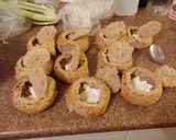 A picture of step 1 of Meat Bun-kers.