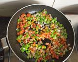 A picture of step 4 of Corn Veg Supreme.