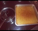 A picture of step 5 of Simple Basbousa "Semolina cake".