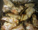 A picture of step 2 of Sweet'n'Sticky Rosemary Wings.