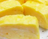 A picture of step 6 of Beautiful Yellow Tamagoyaki Omelet.
