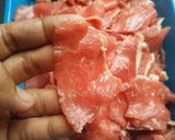 Foto langkah ke 1 dari resep Beef Barbeque / Sukiyaki Barbeque.