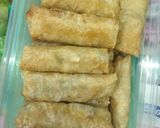 A picture of step 7 of Vegetarian Spring Rolls (Nem Chay/Chả Giò Chay) for Lunar New Year.