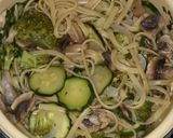 Foto del paso 2 de la receta Fusión de verduras con pasta y crema deliciosa :) y rápida de preparar