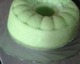 Foto langkah ke 9 dari resep Bolu kukus pandan putih telur.
