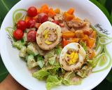 Foto langkah ke 3 dari resep Salad sayuran saus salad dressing wijen sangrai.