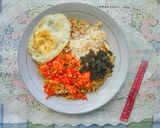 Foto langkah ke 4 dari resep Mie Abang Adek Keju+Nori Pedas Sedap (Kreasi Mie Instan).